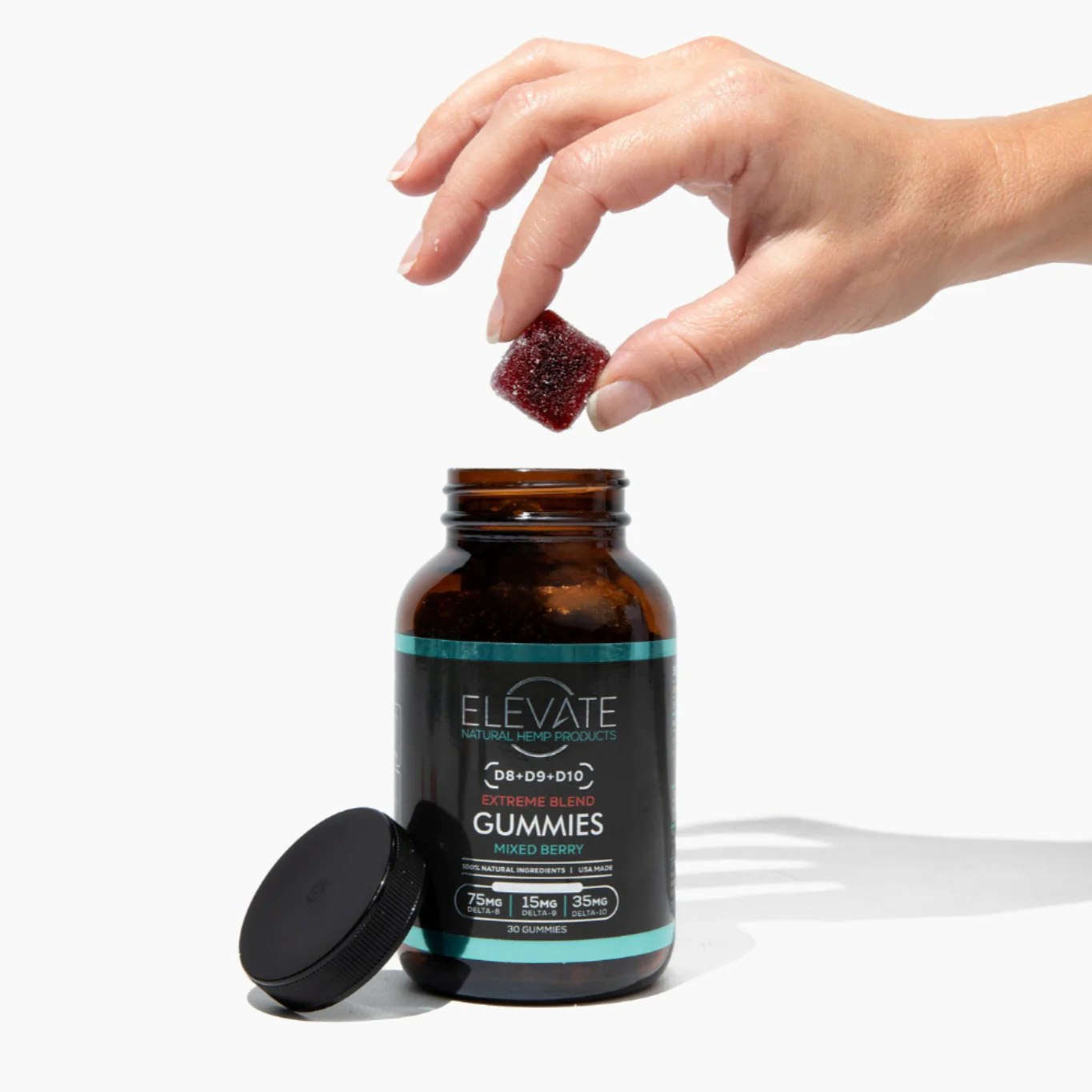 CBD + CBN Indica Sleep Gummies (Mixed Berry) - Image 3