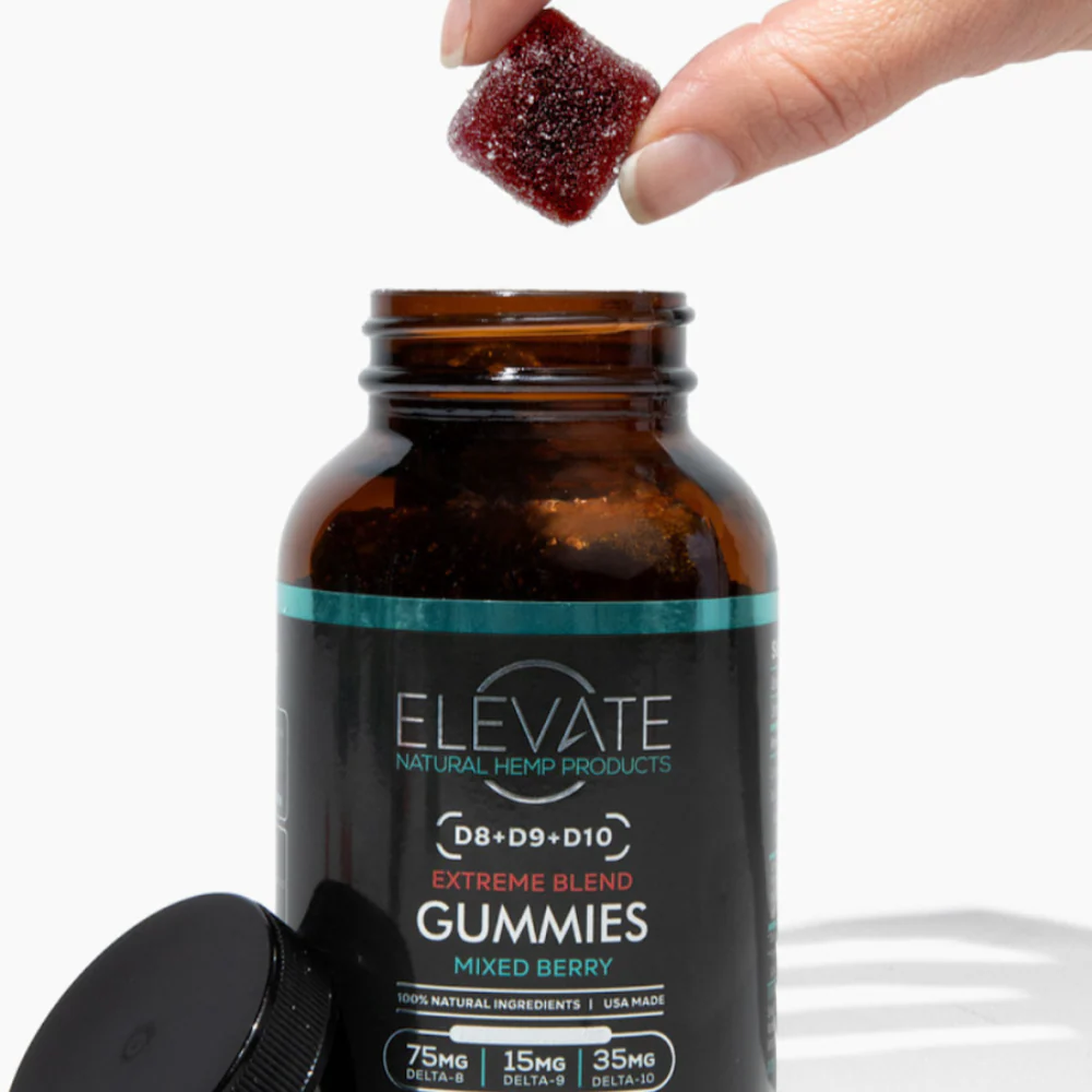 CBD + THC Gummies - Mixed Berry - Image 5