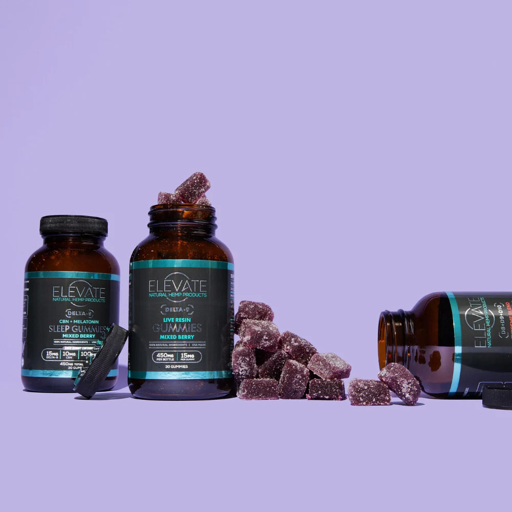 CBD + THC Gummies - Mixed Berry - Image 6