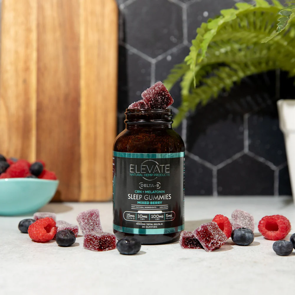 CBD + THC Gummies - Mixed Berry - Image 7