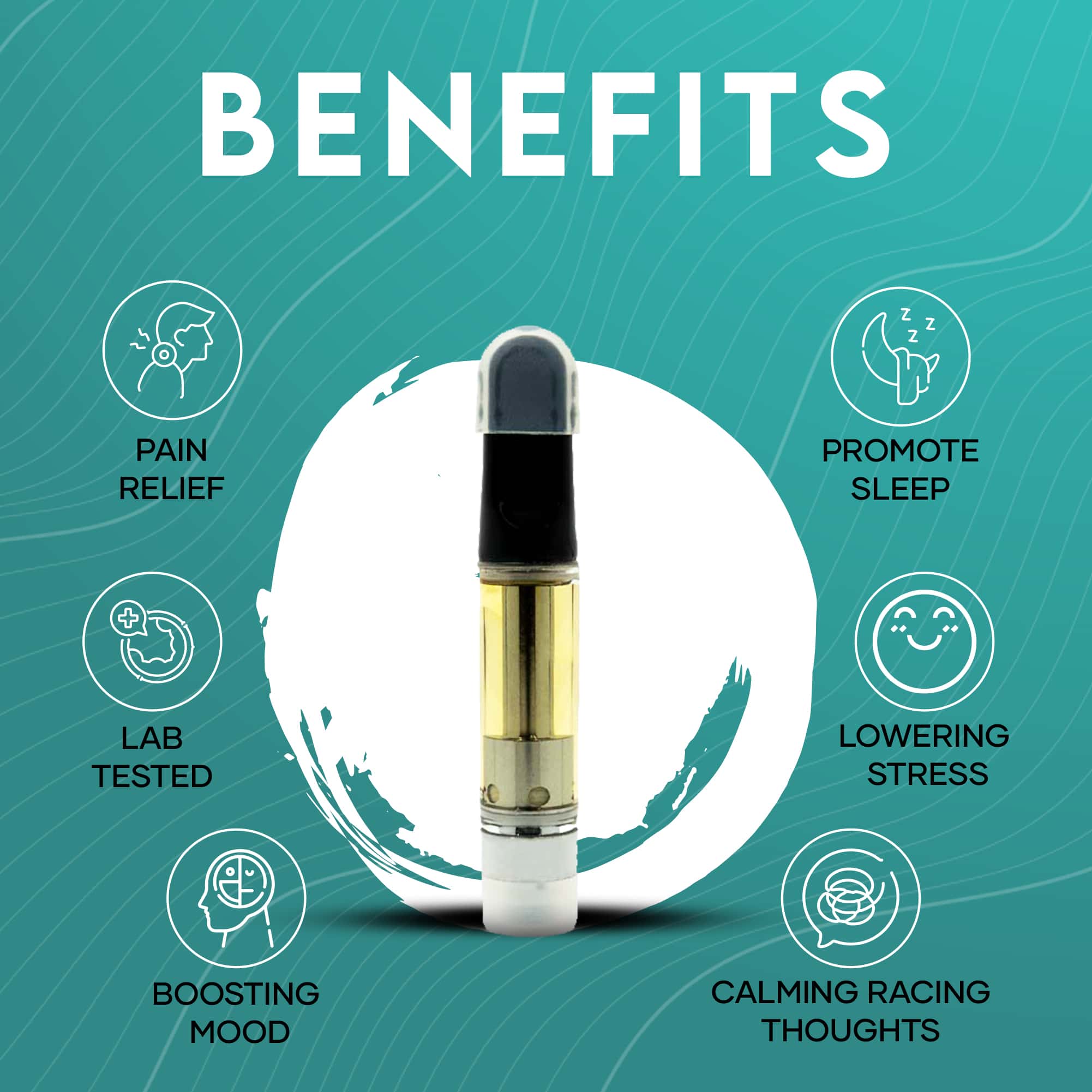 Delta 8 THC Vape Cartridge - Gelato - Image 5