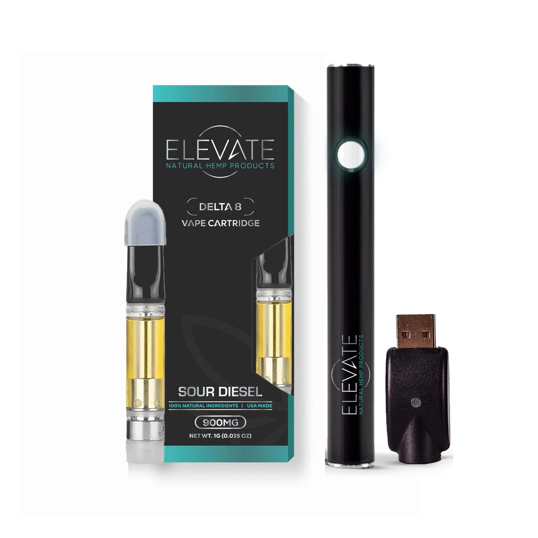 Delta 8 THC Vape Cartridge - Sour Diesel - Image 7