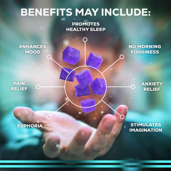 Delta 9 + CBN Sleep Gummies - Mixed Berry - Image 3